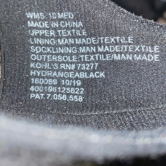 LC Lauren Conrad Hydrangea black chunky heels with an ankle strap - Picture 4 of 4